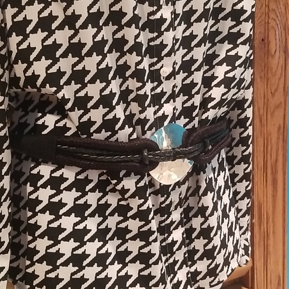 🔮Vintage Stylish Leather & Rope Belt - Picture 2 of 10